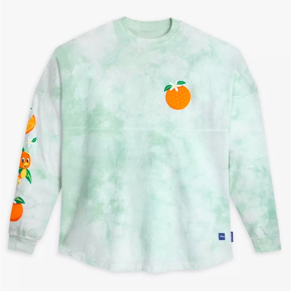 2024 Disney Orange Bird tie-dye Spirit Jerzy Epcot Flower & Garden Festival XXL